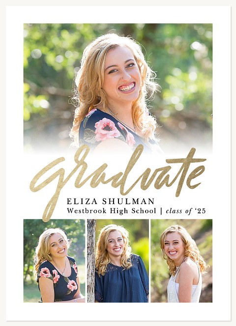 Signature Collage Graduation Announcements