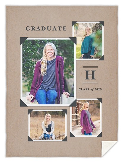 Vintage Yearbook Custom Blankets