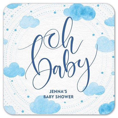 Baby Clouds Custom Coasters