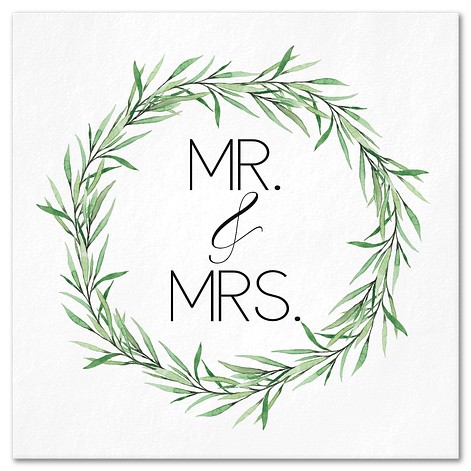 Rosemary Laurel Custom Napkins