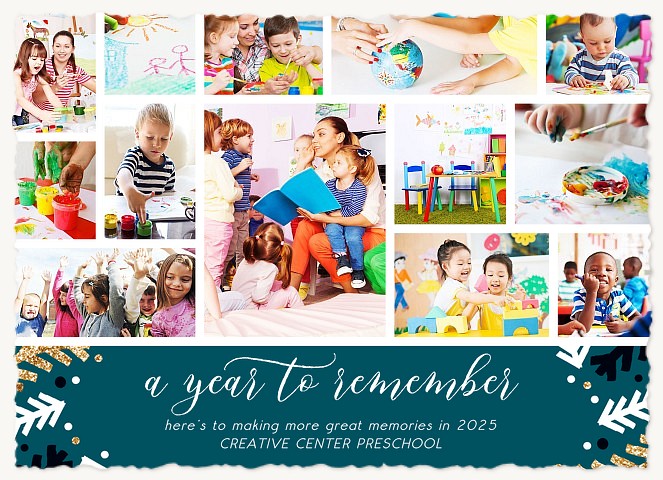 Year to Remember Business Holiday Cards