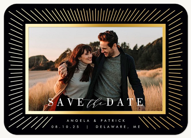 Radiant Save the Date Cards