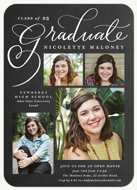 Flourishing Graduate Graduation Announcements