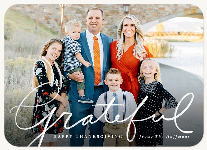 Grateful Thanksgiving Cards