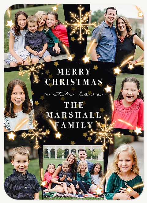 Festive Sparklers Christmas Cards