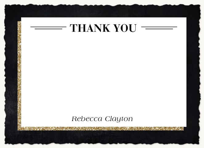 Sparkling Future Thank You Cards 