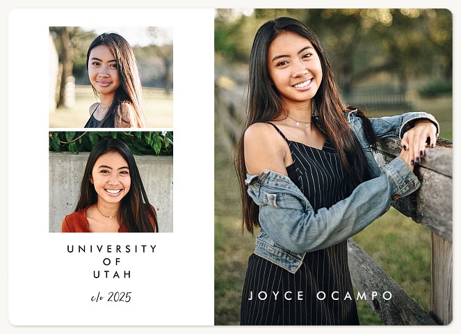 Mod Magazine Graduation Announcements