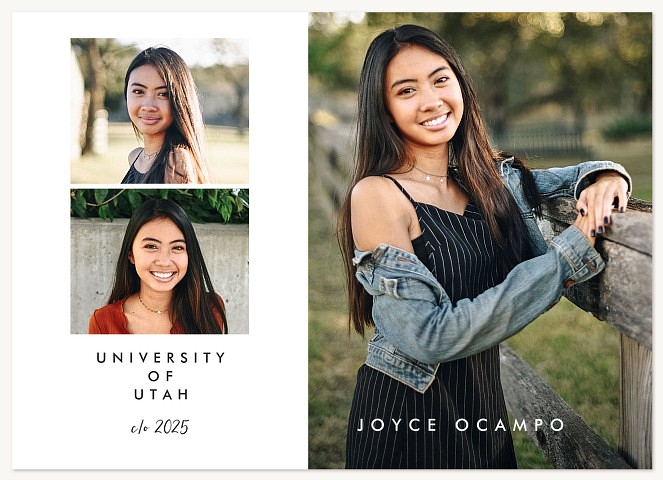 Mod Magazine Graduation Announcements