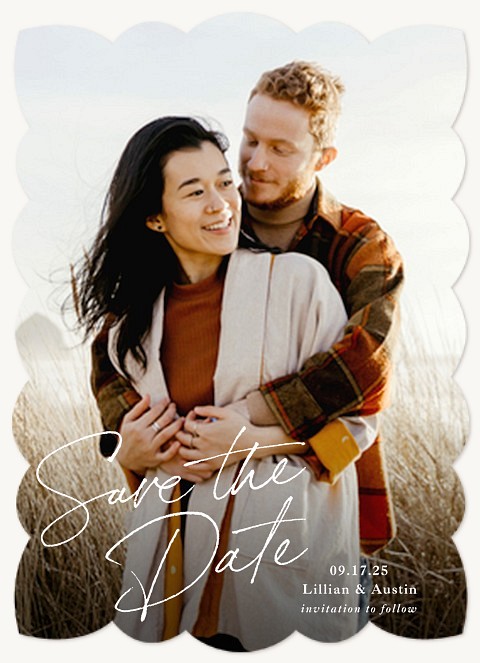 Timeless Love Save the Date Cards