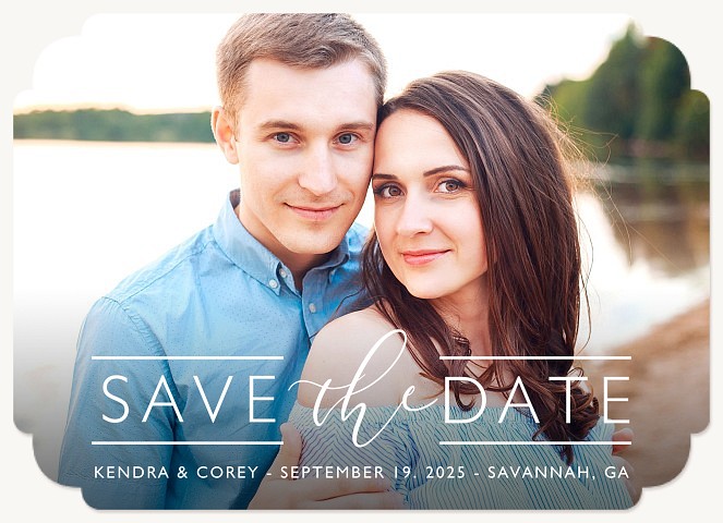 Playful Mix Save the Date Cards