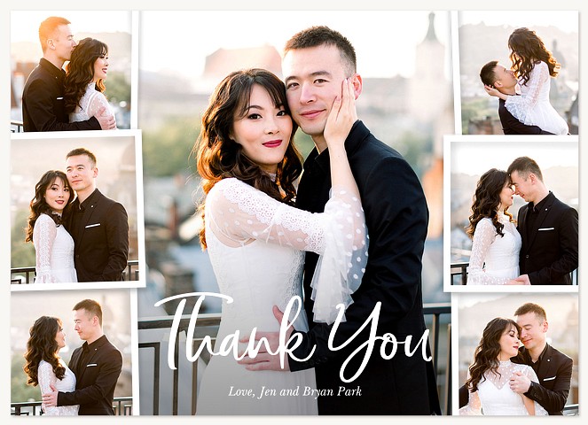 Favorite Snapshots Wedding Thank You Cards