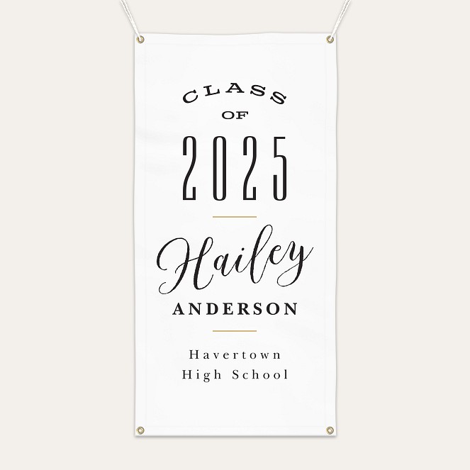 Stylish Grad Custom Banners