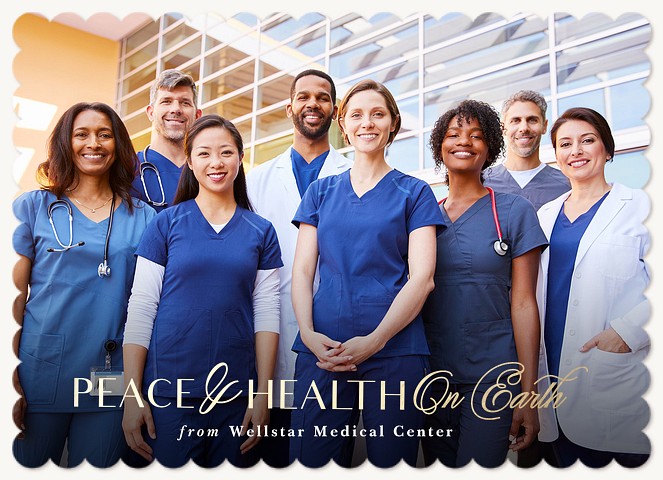 Peace & Health Business Holiday Cards