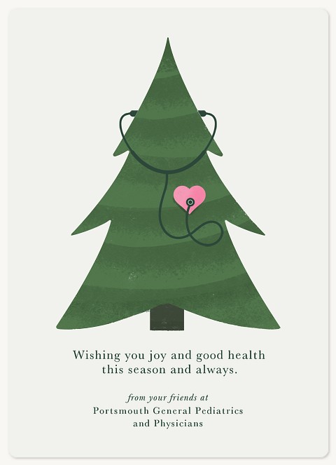 Healthy Tree Holiday & Christmas Magnet Cards