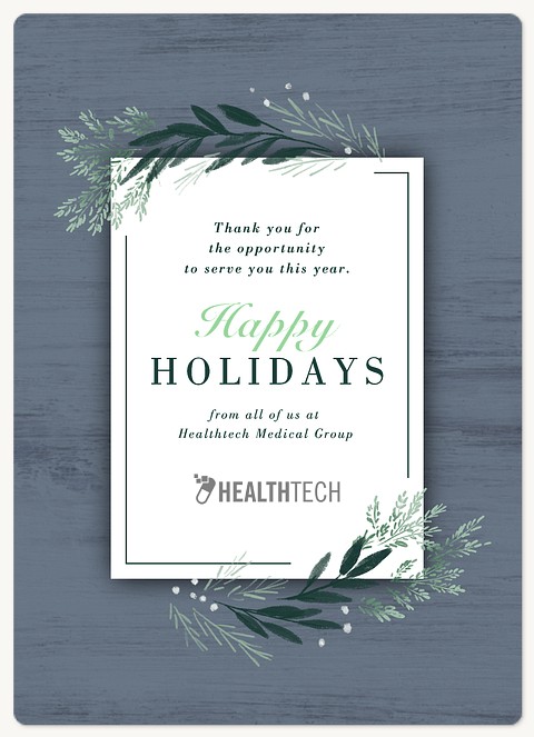 Chambray Botanicals Holiday & Christmas Magnet Cards