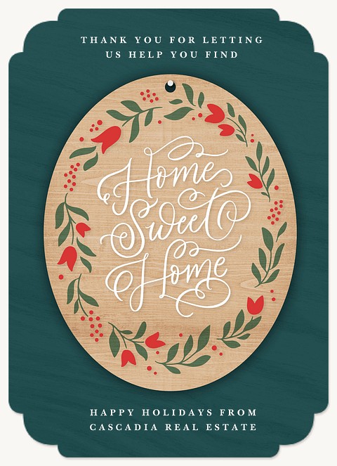 Home Sweet Home Business Holiday Cards