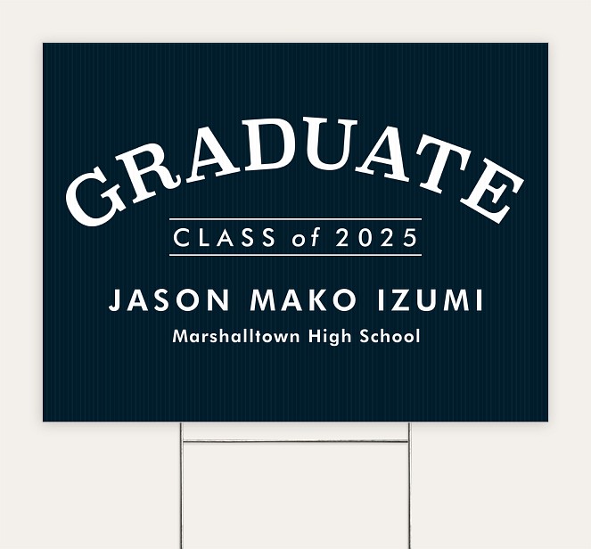 Grad Arch Custom Yard Signs