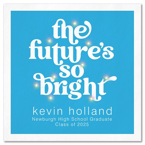 Bright Future Custom Napkins