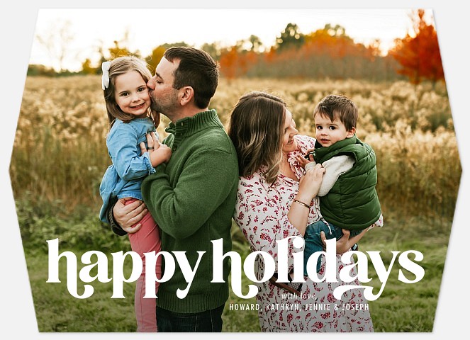 New Classic Holiday Photo Cards