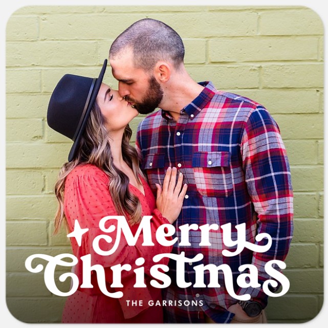 Nostalgic Holiday Holiday Photo Cards