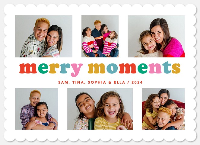 Merry Moments Holiday Photo Cards