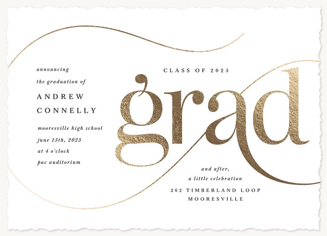 Luminous Grad Graduation Cards