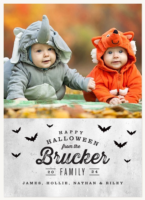 Batty Halloween Cards