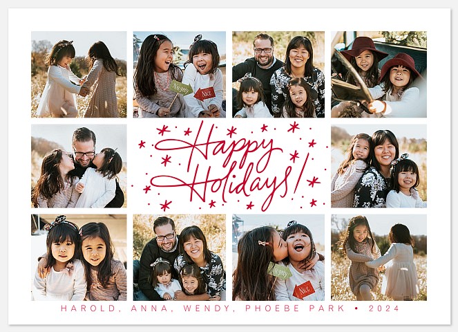 Holiday Signature Holiday Photo Cards