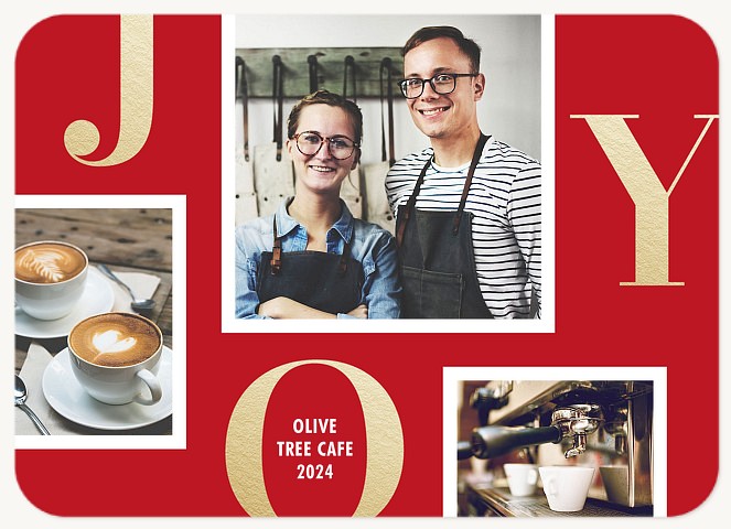 Spread Joy Business Holiday Cards
