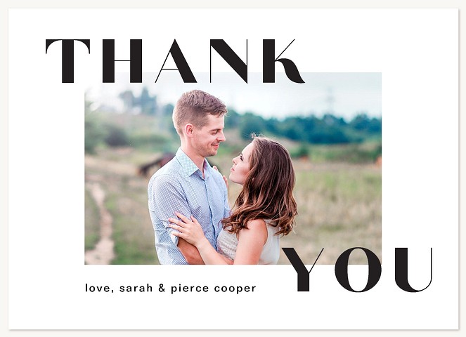 Evermore Wedding Thank You Cards