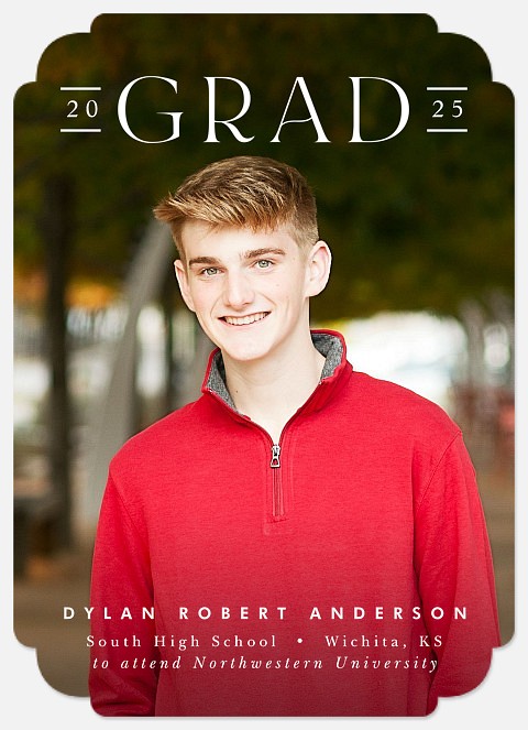 Sophisticated Grad Graduation Cards