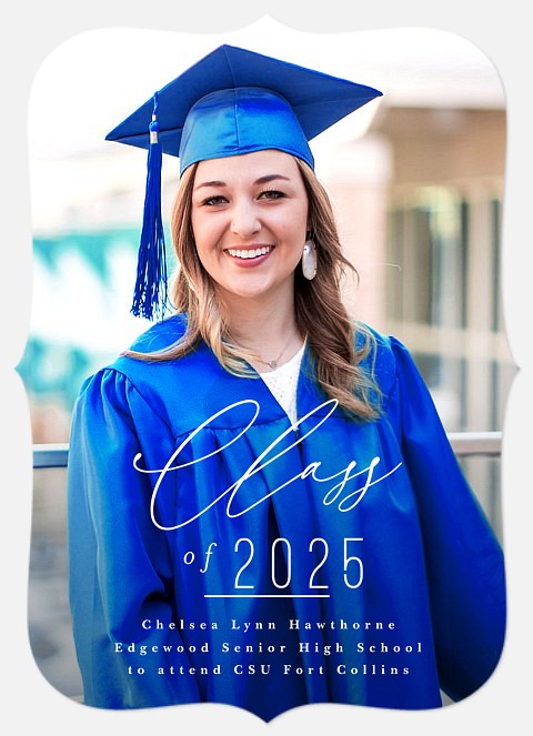 Elegant Bliss Graduation Cards