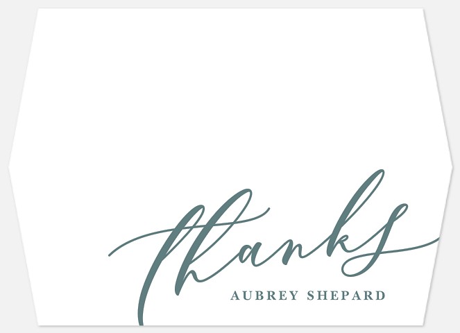 Full Thanks Thank You Cards 
