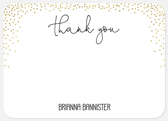 Spirited Thanks Thank You Cards 