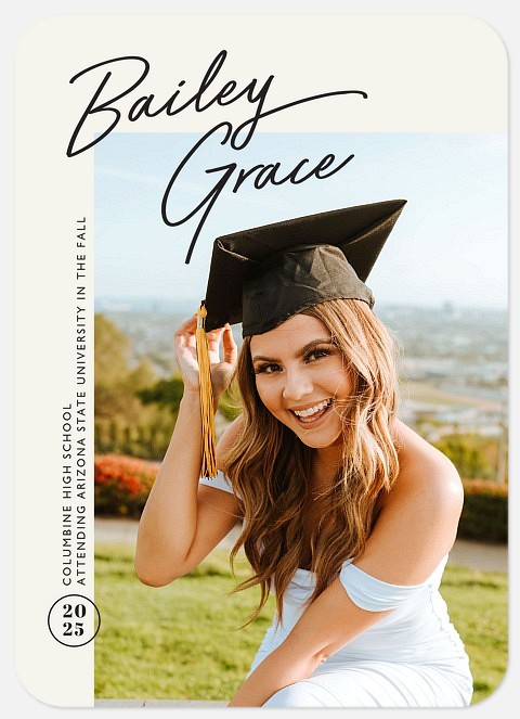 Classic Signature Graduation Announcements
