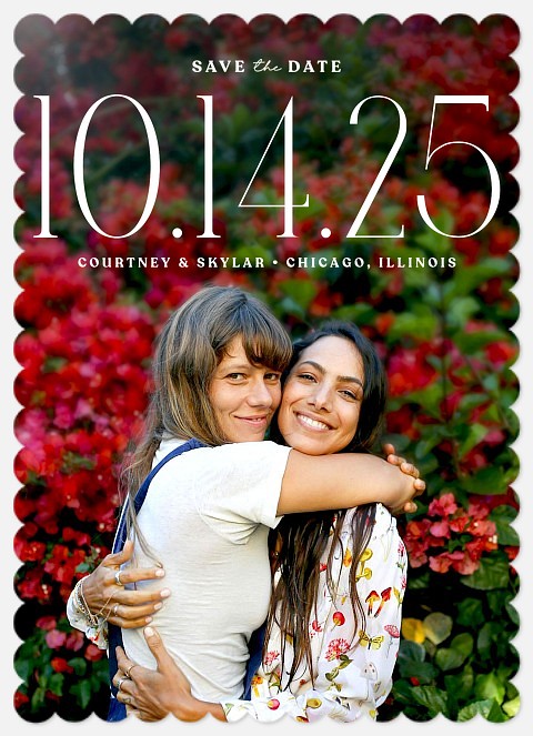  Day To Remember Save the Date Photo Cards