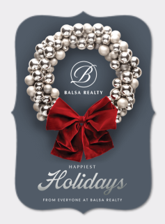 Silver Wreath Card