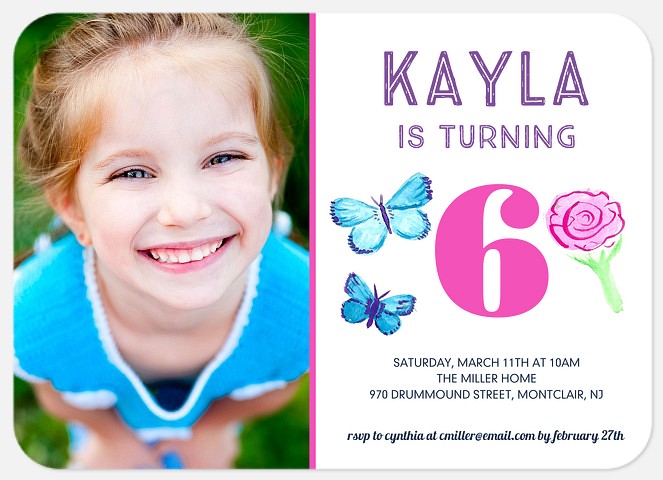 Stay Sweet  Kids' Birthday Invitations