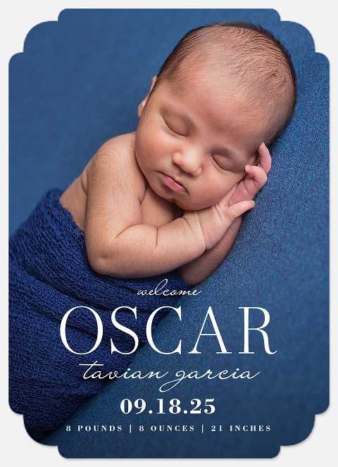 Baby Bliss Adoption Announcements
