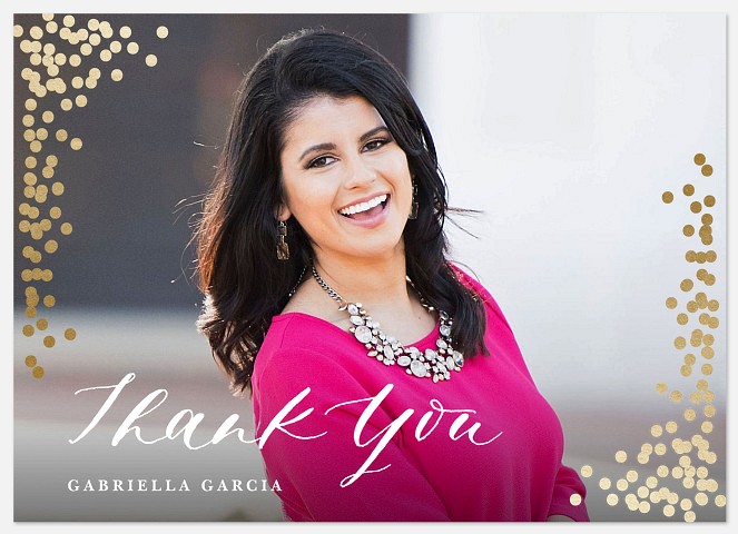 Confetti Sprinkles Birthday Thank You Cards