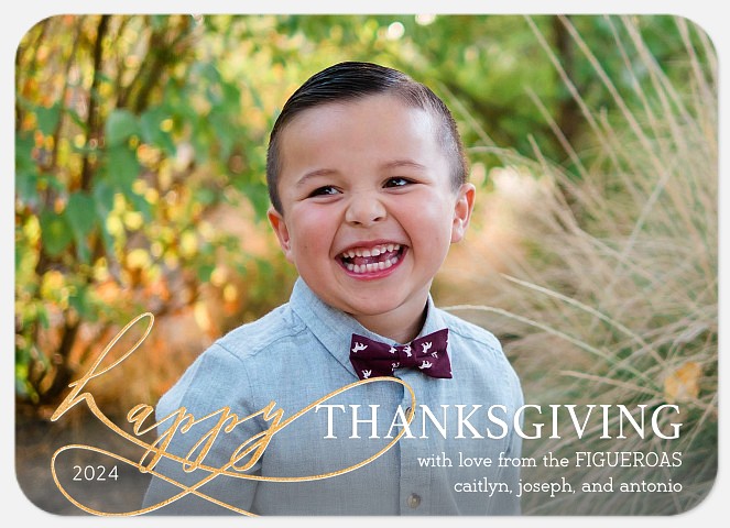 Beautifully Happy Thanksgiving Cards
