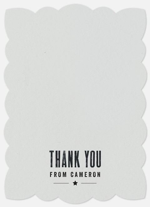 Vintage Stamp Thank You Cards 