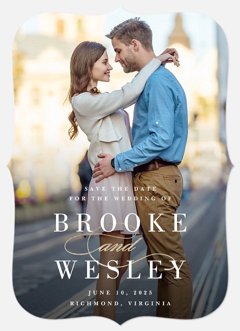 Unconditional Love Save the Date Photo Cards
