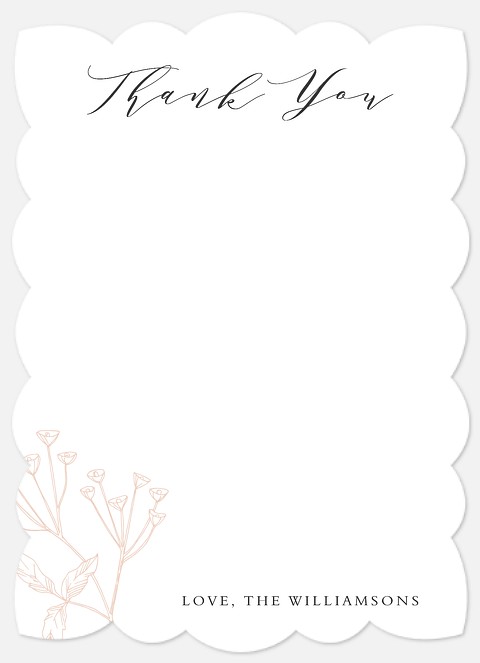 Styled Stack Thank You Cards 