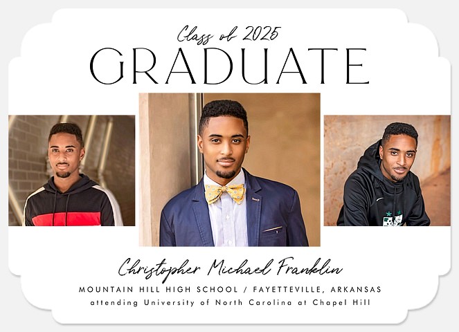 Signature Triptych Graduation Cards