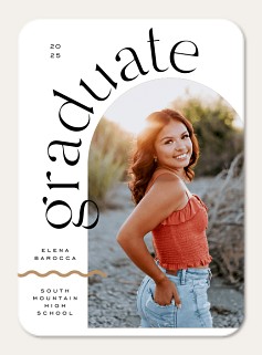 Simple Archway | Graduation Invitations