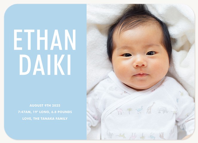 Big Name Baby Announcements