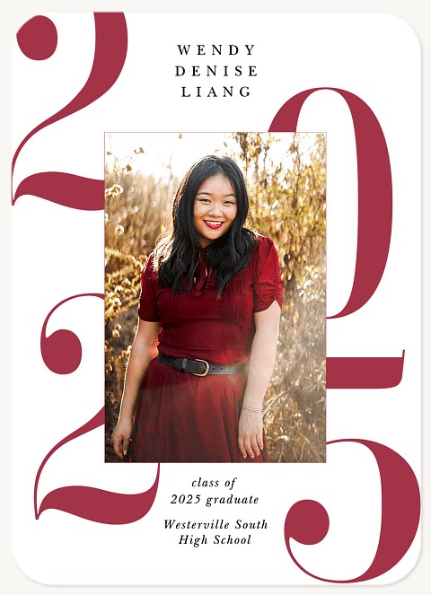 Full Year Graduation Cards