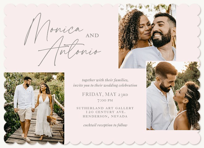 Eloquent Script Wedding Invitations