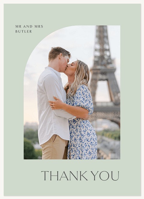 Classic & Simple Thank You Cards 